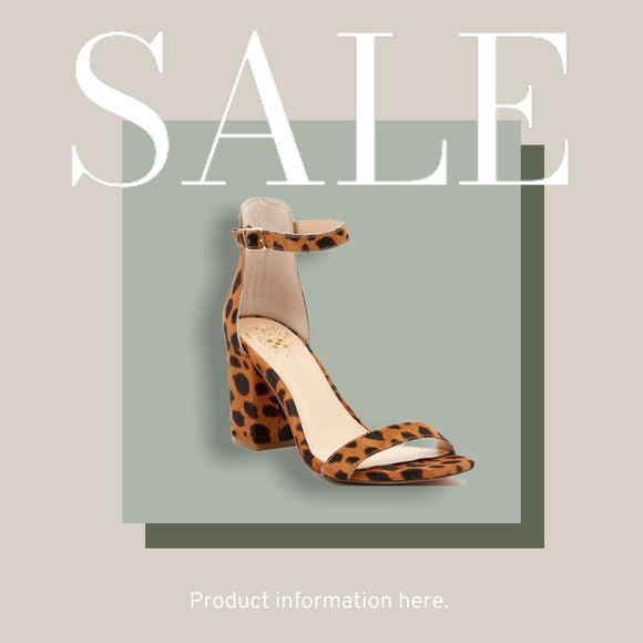 Vince Camuto Shoes - Vince Camuto Leopard Print Heels